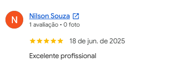 Avaliação Google 10