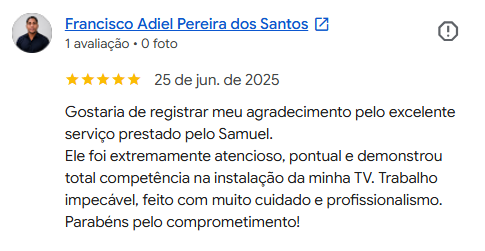 Avaliação Google 5