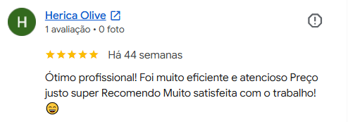 Avaliação Google 8