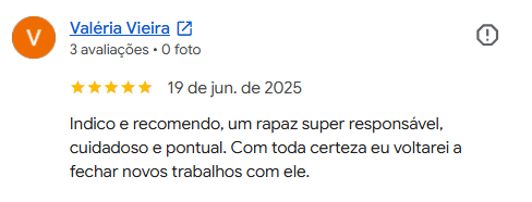 Avaliação Google 9